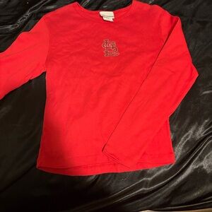 Red Long Sleeve Shirt